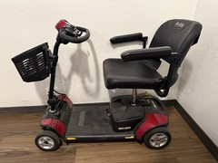 Pride Go-Go Elite Traveller 4-Wheel Mobility Scooter SC44E 18Ah Long Range 2022