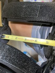 Black Townsend Rebel ACL Left Brace, Size XL