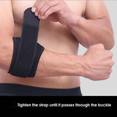 Adjustable Tennis/Golf Elbow Support Brace Strap Pad Forearm Protector Bandage