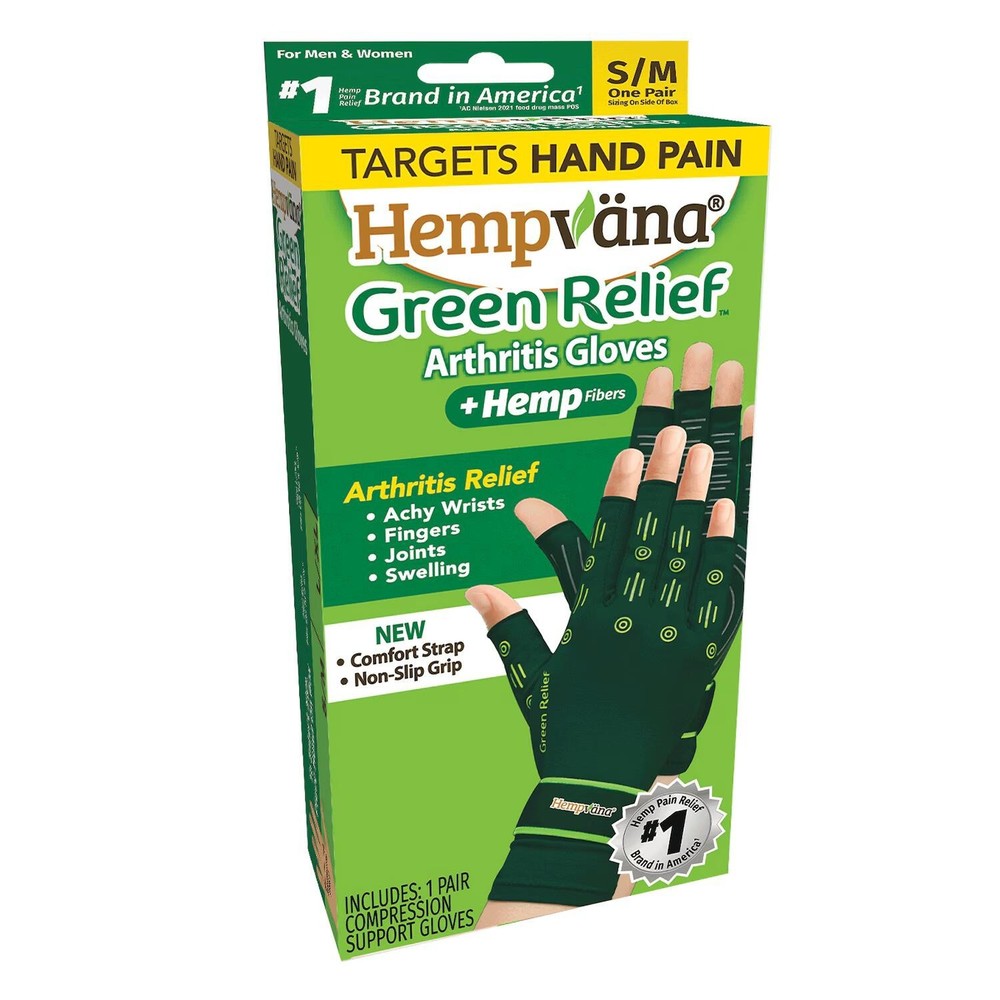 Hempvana Green Relief Gloves…..