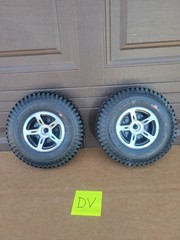 NEW – Drive Wheels for the Merits Vision Sport Power Wheelchair Rims Tires P326a