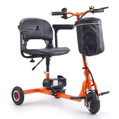 Foldable 3 Wheel Mobility Scooter for Seniors Portable Electric Powered Scooters