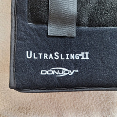 DonJoy UltraSling II Large Size Black Inner Lined Shoulder Support Sling