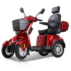 Heavy Duty 4-Wheel Mobility Scooters 31 Miles 3-Speed 800W 500lbs Capacity