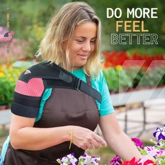 Shoulder Brace – Support & Injury Prevention Brace- Joint Large/X-Large, Pink