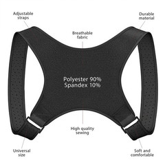 Adjustable Posture Corrector Back Shoulder Support Correct Brace Belt Men Women