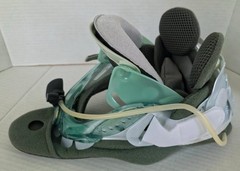 Aspen Vista Multipost Therapy Collar – Green – 984250 With Bag And Instructions