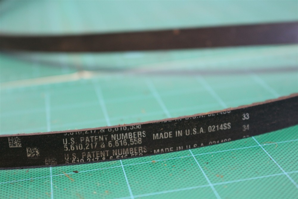 2 tri power ax53 drive belts for a 21st Century Scientific Inc Bounder Plus Off-