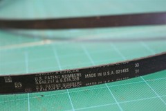 2 tri power ax53 drive belts for a 21st Century Scientific Inc Bounder Plus Off-