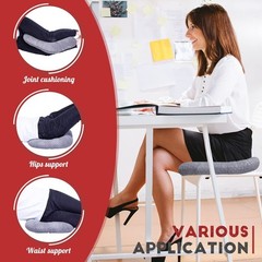 Comfortable Donut Pillow Cushion for Tailbone Pain Relief, Hemorrhoids, Surgery