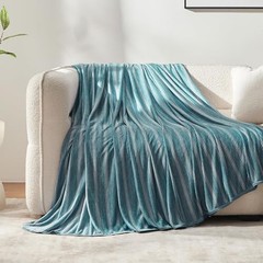 Nanotex Cooling Blanket for Hot Sleepers, Double-Sided Cold King Dark Grey