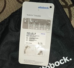 Otto Bock WalkOn Trimable Left Small 28U23=L36-39 Orthosis Brace Carbon