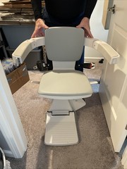 Bruno SRE-3050 Elan Handicap Stairlift Swivel Sitting Chair