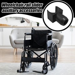 4Pcs Wheelchair Slider Replacement Parts Seat Rail Guide Detachable Arm Frame