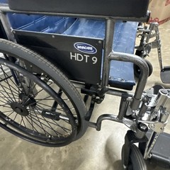 Invacare topaz 9000 700 pounds capacity folding wheelchair 30″ seat
