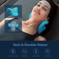 Neck Shoulder Relaxer Massage Rest Pillow Neck Stretcher Cervical Spine Health