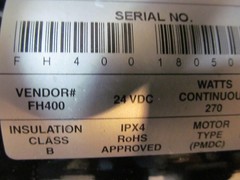 Motor Assembly from Pride Revo 2.0 Mobility Scooter