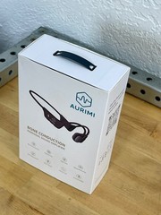 NEW AURIMI Bone Conduction Personal Sound Amplifier, Open Ear Design hearing