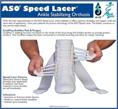 Med Spec ASO Ankle Stabilizer – Speed Lacer