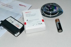MED EL MICROPHONE TEST DEVICE WITH SONNET 31545 MTD ADAPTER MINT CLEAN RARE 2M