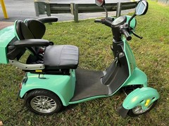 Heavy Duty 4-Wheel Mobility Scooter 31 Miles 3-Speed 800W 500lb Capacity Seniors