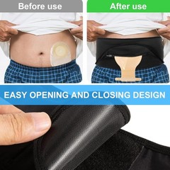Colostomy Ostomy Support Belt Bag Cover Wrap Band for Sport Swiming Inner Pocket