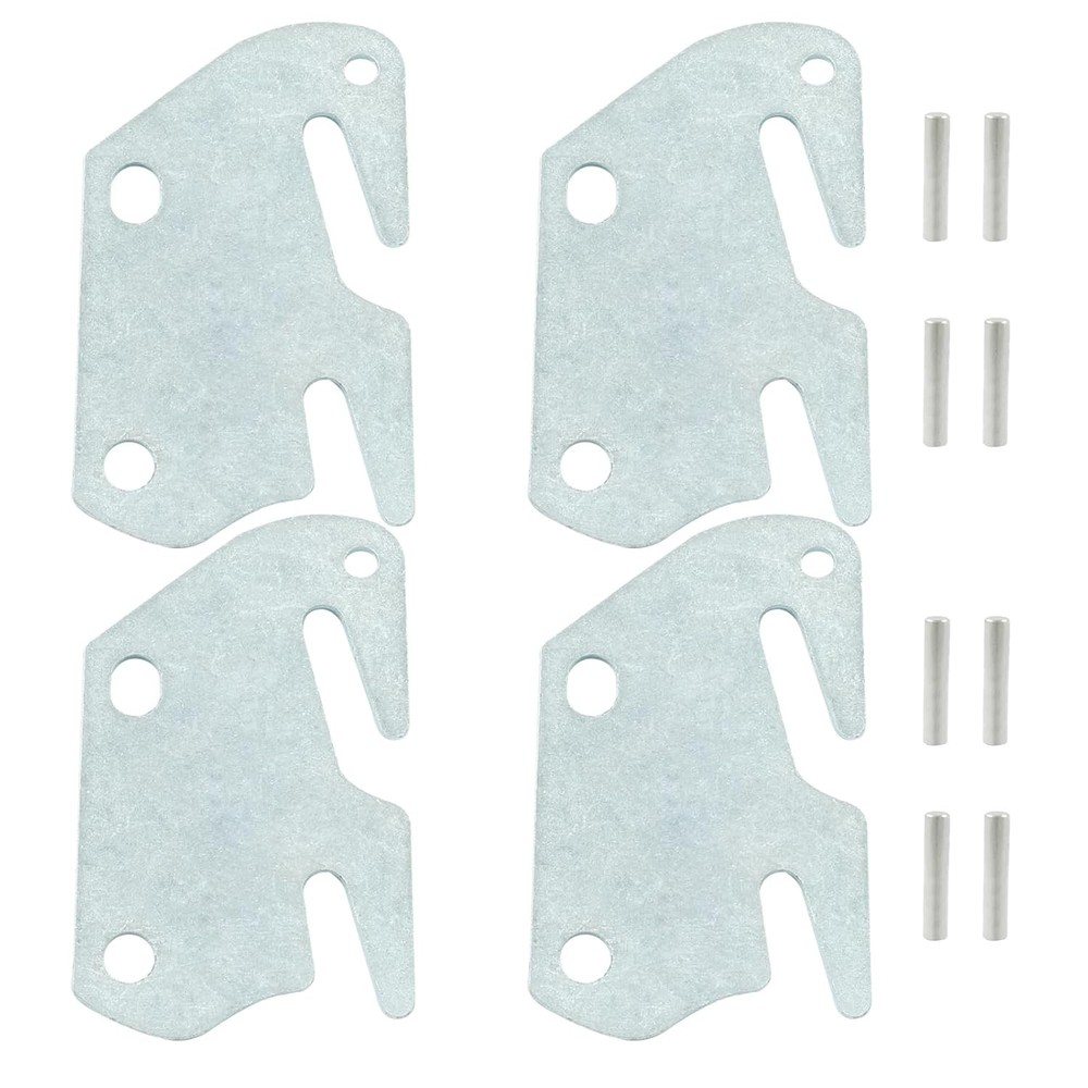 Wood Bed Rail Hooks Bed Frame Hooks Wood Bed Plates Bed Rail Hook Plates