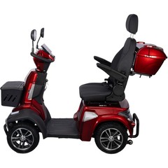 HS4W-B1R 500W Heavy Duty 4 Wheel Mobility Scooters 4 Speed for Seniors & Adults