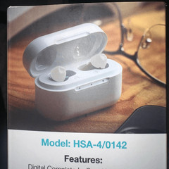 NuvoMed DigiEars Max CIC OTC Hearing Aids Rechargable 36 Hr Battery Retail $299