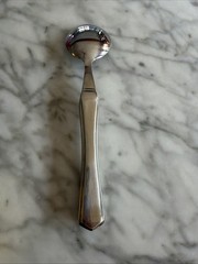 VIVE Weighted Heavy Silverware Flatware for Tremors/Parkinson „Round Soup Spoon“
