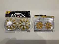 Rayovac Hearing aid battery Lot Size 10 48 in total