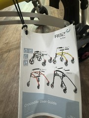 R82 Crocodile Size 1 Pediatric Gait Trainer Walker