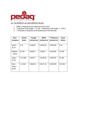 Pedag Perfekt 133 heel cup leather pads, absorb impact shock & relieve heel pain
