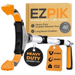 EZPIK Pro 40″ Extended Grabber Reacher Tool for (Pack of 1), black