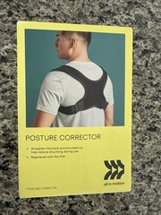 NEW- Posture Corrector , All In Motion: Nylon, For Up To 300 Lbs