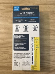 Copper Fit Copper Infused Compression Gloves Hand Relief L/XL Unisex 1 Pair