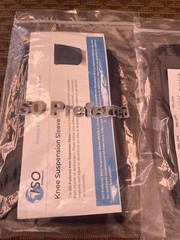 Lot of 2: ISO Preferred ISO-KN208 Universal Size Knee Suspension Sleeve New