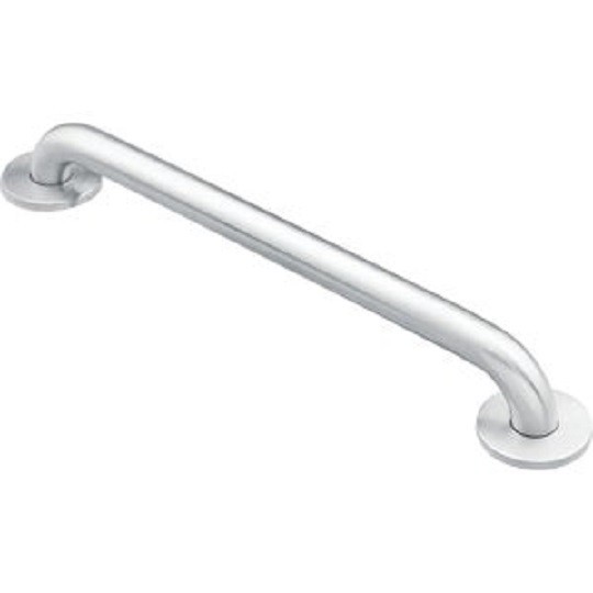 (2)-Moen Home Care 42 In. Concealed Screw Grab Bar, Stainless Steel 8742
