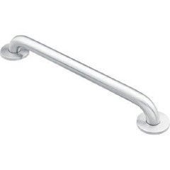 (2)-Moen Home Care 42 In. Concealed Screw Grab Bar, Stainless Steel 8742