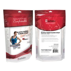 Swede-O Elastic Adjustable Tennis/Golf Elbow Strap Compression Support Beige 2″