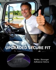 Copper Back Braces for Lower Back Pain, Breathable Lumbar Support Belt for Me…