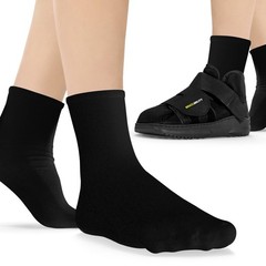 Walking Boot Sock Liners – (1 Pair) Replacement Medical Tube Socks for Under …
