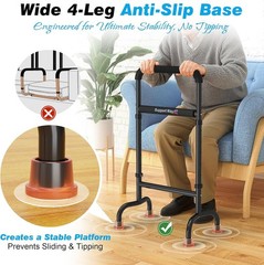 Lightweight Mobility Aid for Seniors – Non-Slip Chair Riser Supports 450lbs