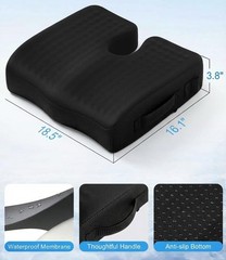 Portable U-Shape Chair Cushion for Sciatica Relief – Ideal for Wheelchair Use