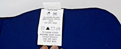 CONTOUR KABOOTI Comfort Ring with Blue Cover, 17-1/2″ x 13-1/2″ x 3-1/4″