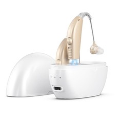 Rechargeable Hearing Aids for Seniors – Noise Cancelling Amplifiers with Volume