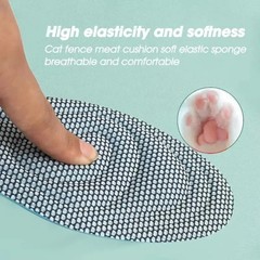 6 Pcs Memory Foam Orthopedic Insoles for Shoes Antibacterial Running Cushion