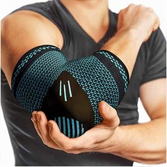 Elbow Brace Compression Sleeve Support Pad Tennis Golf Gym Sports Arm Protector