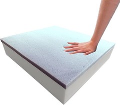 2″ x 24″ Square Gel Memory Foam Cushion – Cooling Comfort for Furniture
