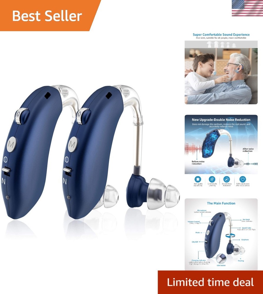 Advanced Hearing Aids with Enhanced Noise Reduction – Waterproof and Comfortable